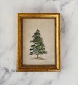 PINE TREE Art Winter simple decor